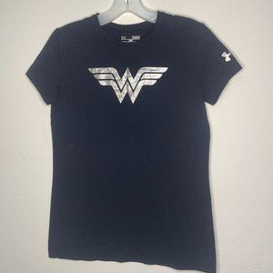 Under armour Youth Large Girls Wonder Woman shirt